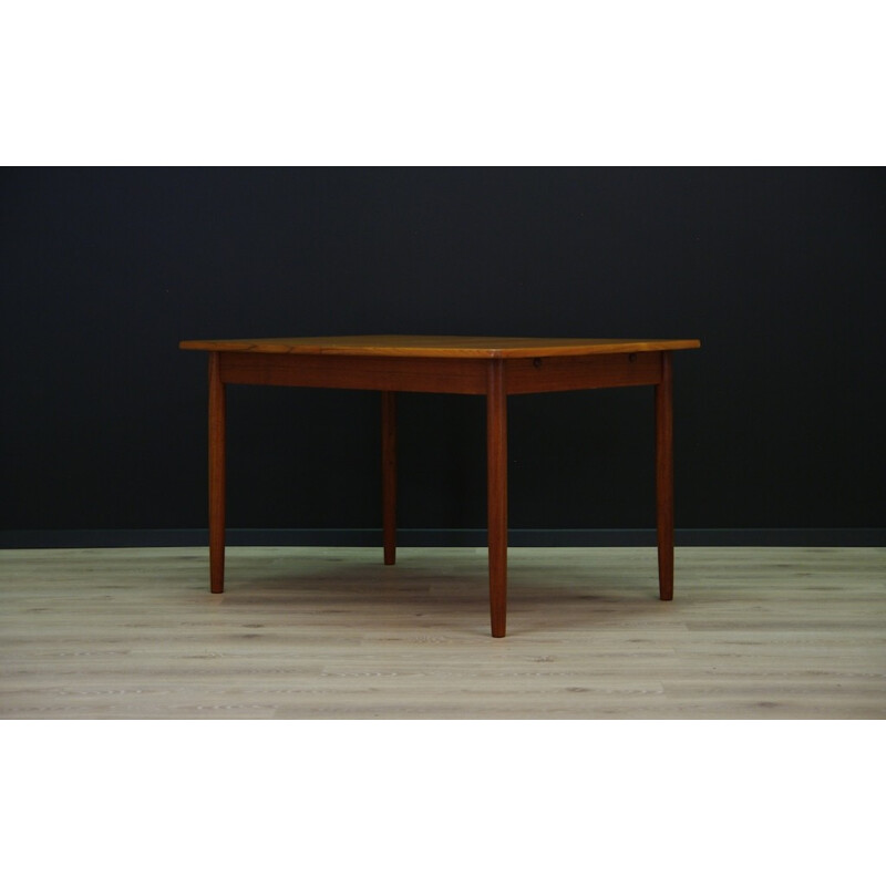 Teak Dining Table Danish Retro - 1960s