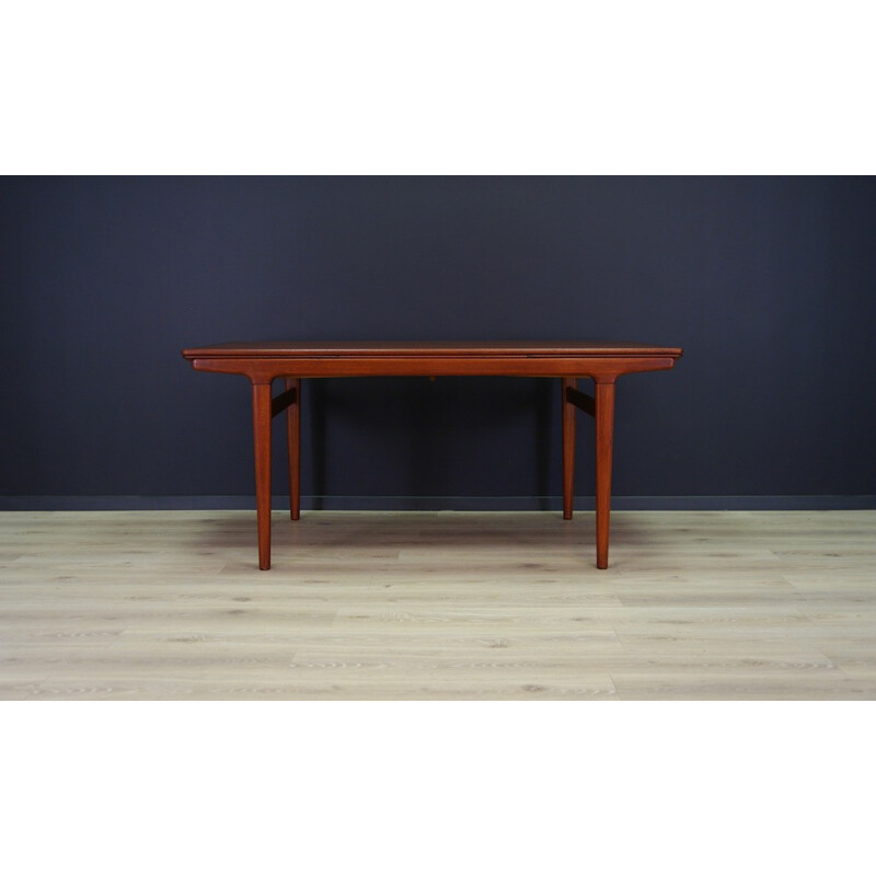 Table en Teck de Johannes Andersen pour Mobelfabrik - 1960