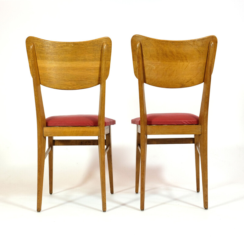 Pair of French vintage chairs - 1950s