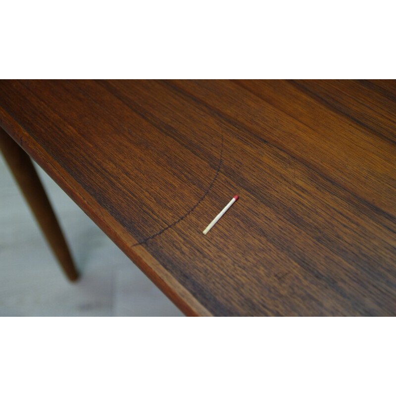 Danish Vintage Teak Dining Table Retro - 1960s