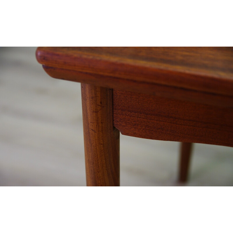 Danish Vintage Teak Dining Table Retro - 1960s