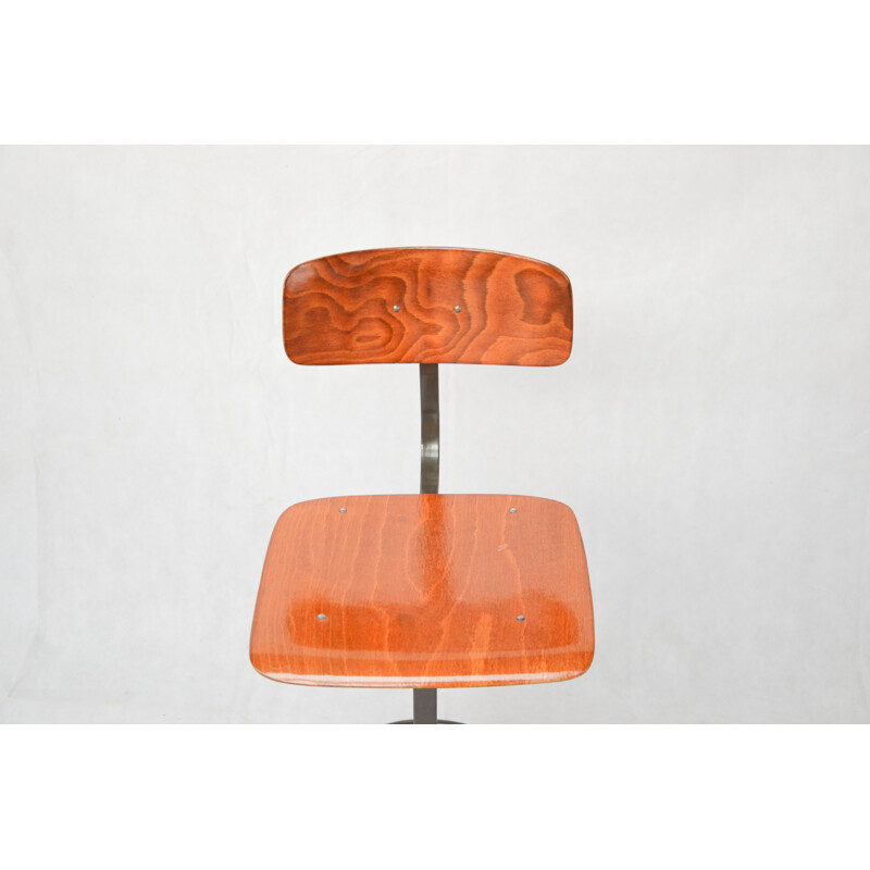 Chaise de bar vintage hollandaise par Eromes - 1960