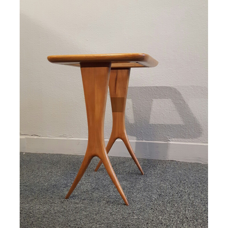 French Vintage Side Table - 1950s