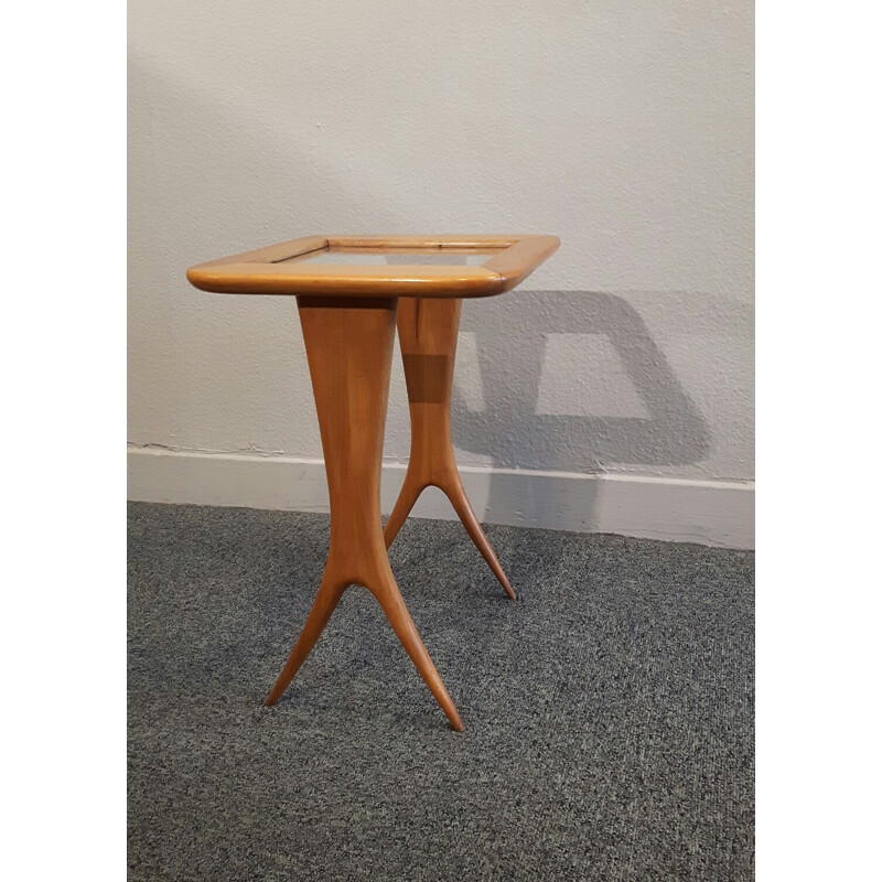 Table d'appoint vintage française - 1950