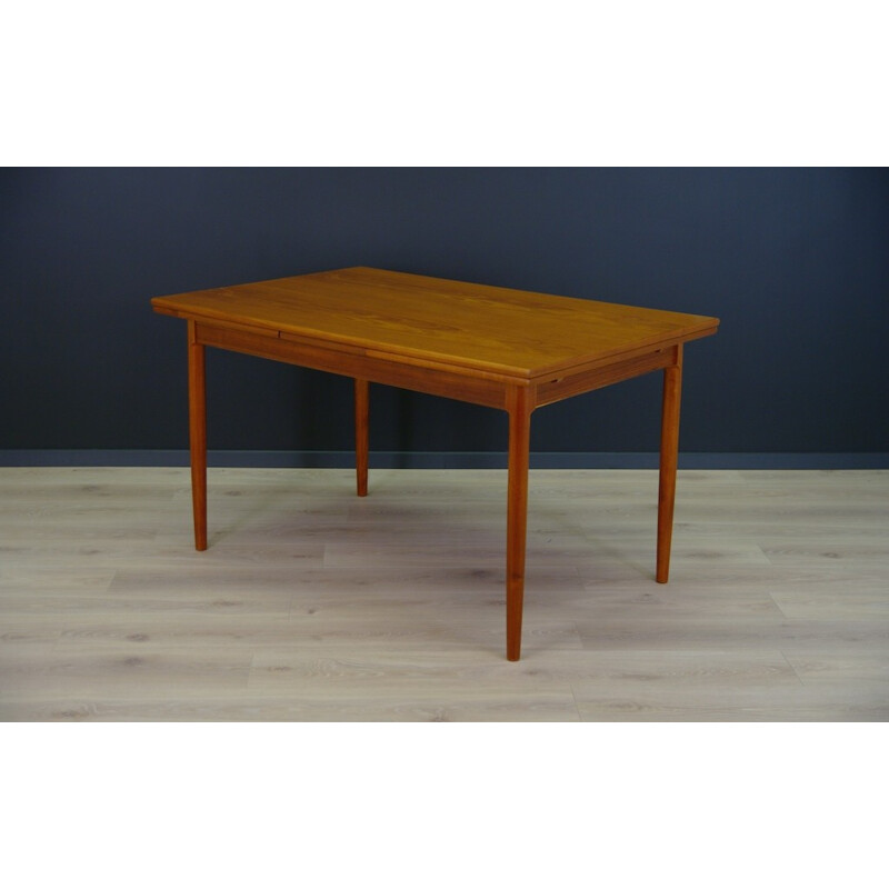 Table à repas Vintage Design en Teck - 1960