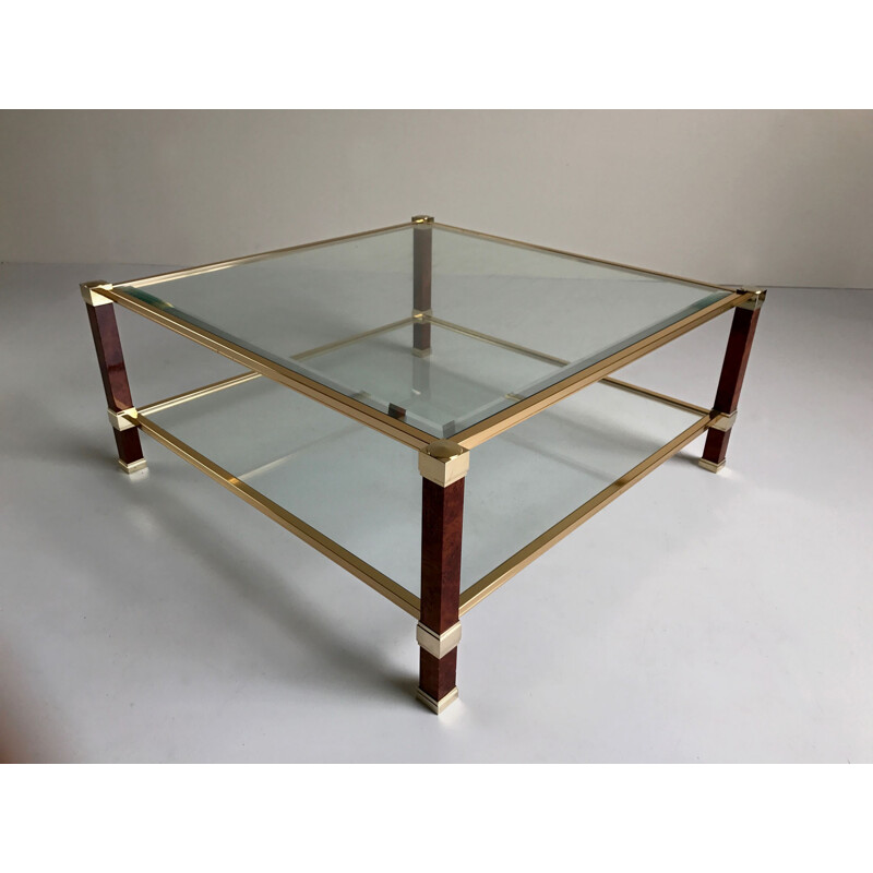 Double Sided Square Coffee Table by Pierre Vandel - 1980 