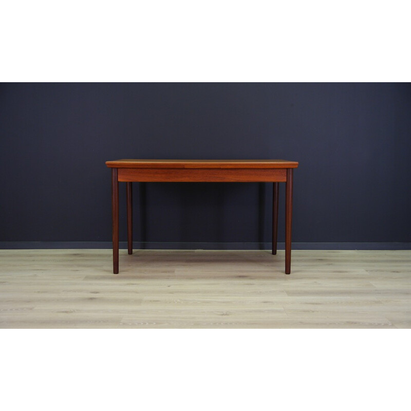 Scandinavian Teak vintage Dining Table - 1960s