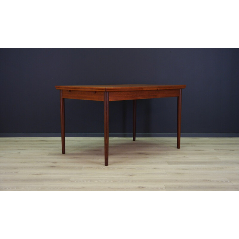 Scandinavian Teak vintage Dining Table - 1960s