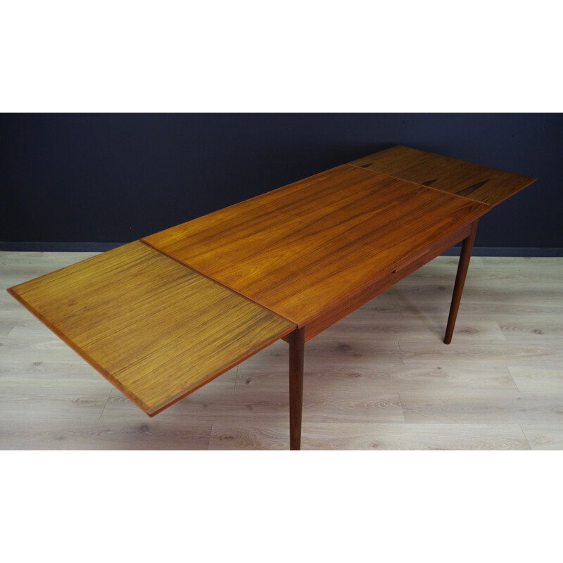 Scandinavian Teak vintage Dining Table - 1960s