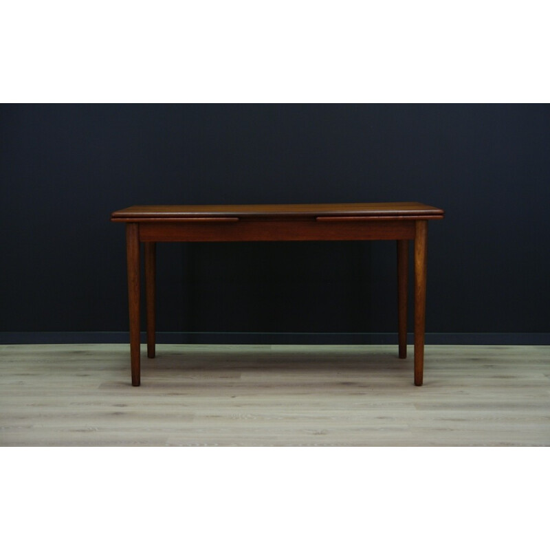 Scandinavian Vintage Teak Dining Table - 1960s