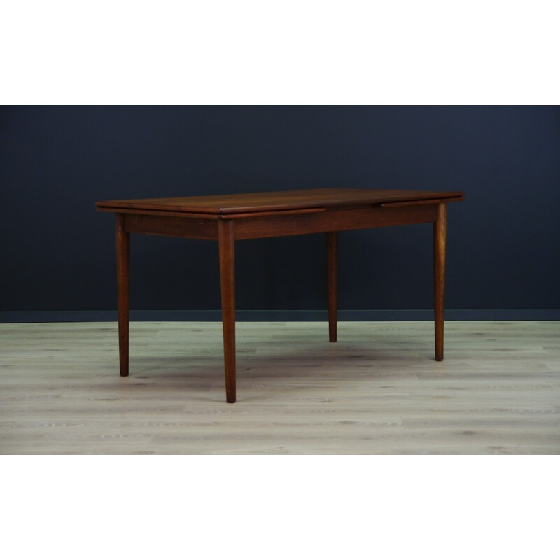 Scandinavian Vintage Teak Dining Table - 1960s