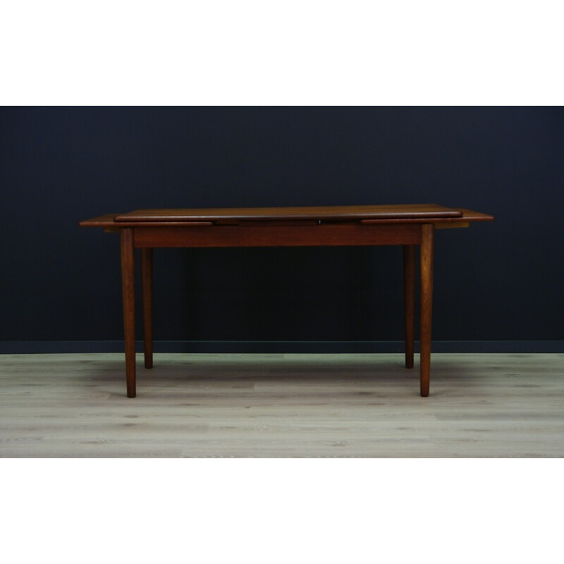 Scandinavian Vintage Teak Dining Table - 1960s