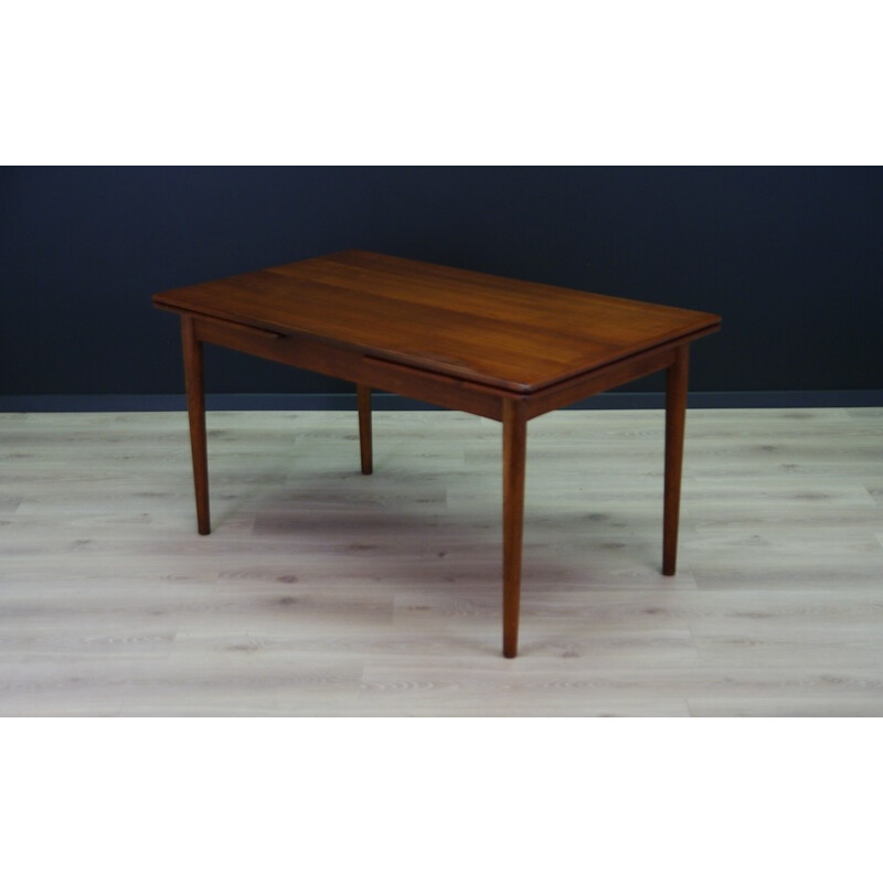 Scandinavian Vintage Teak Dining Table - 1960s