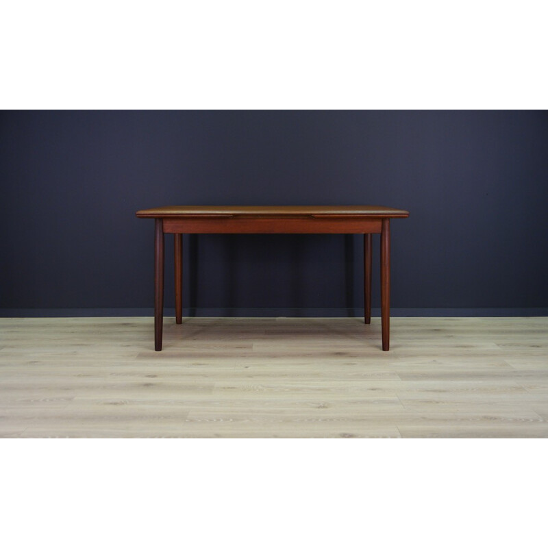 Danish Teak Vintage Dining Table - 1960s