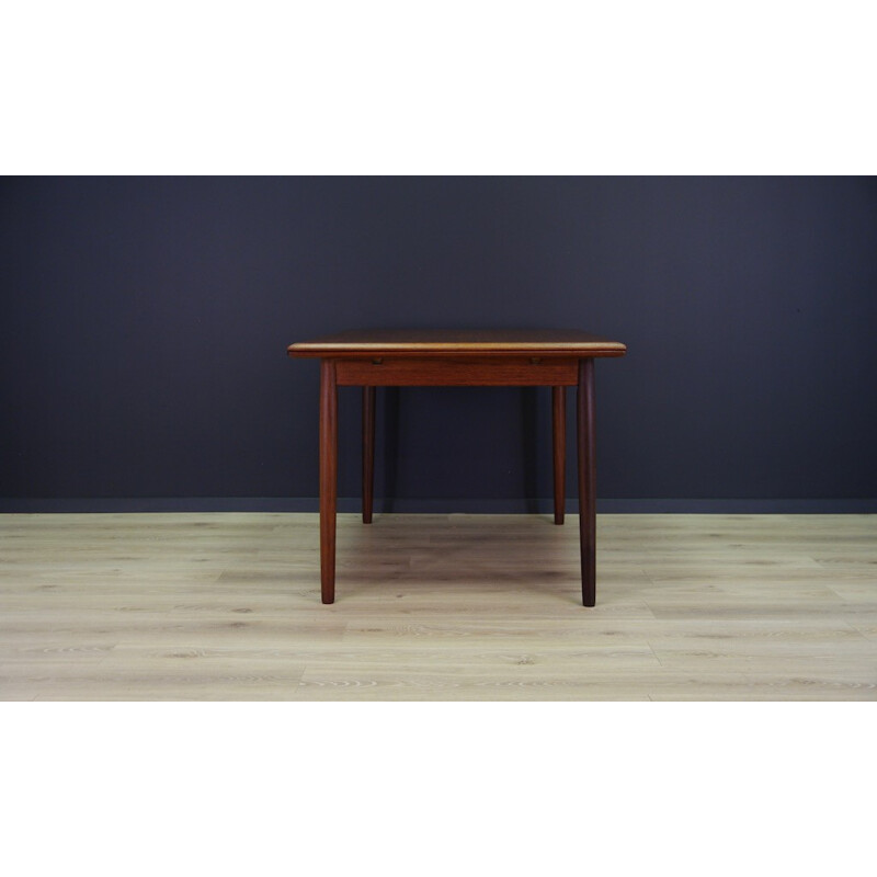 Danish Teak Vintage Dining Table - 1960s