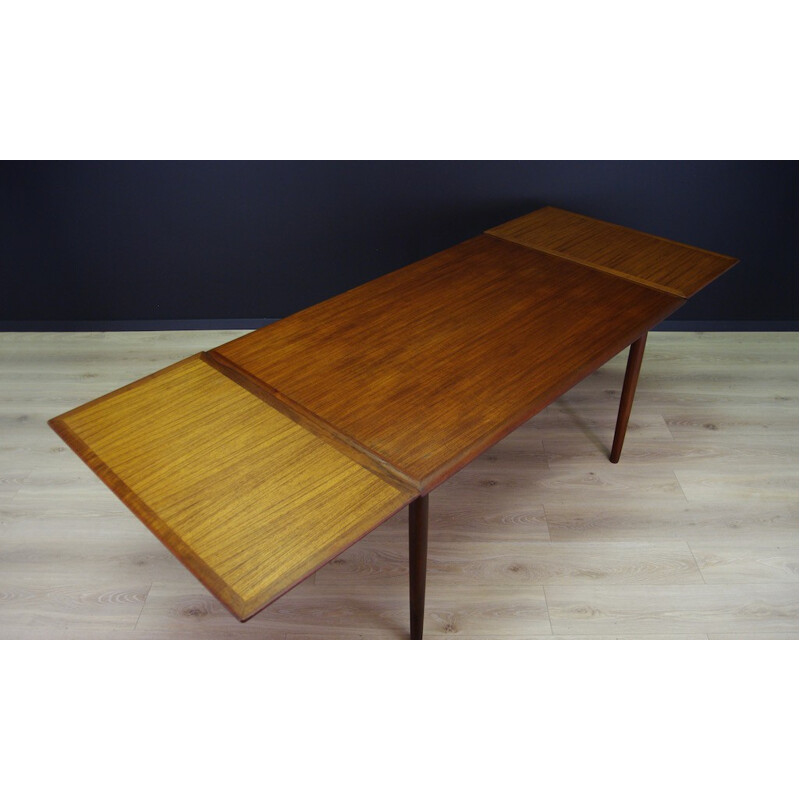 Danish Teak Vintage Dining Table - 1960s