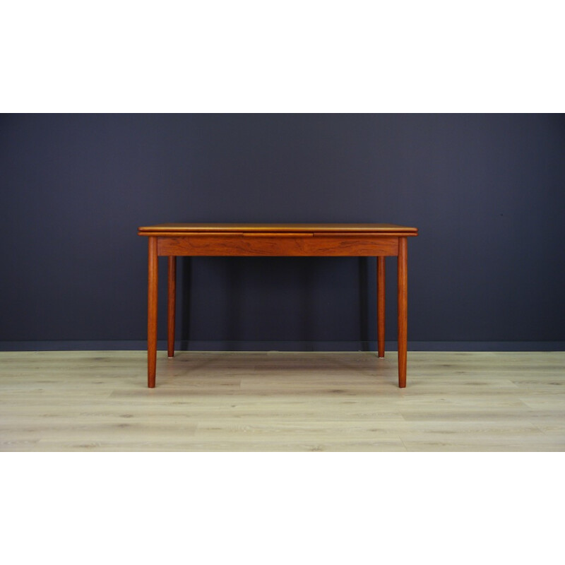 Scandinavian Vintage Teak Dining Table - 1960s