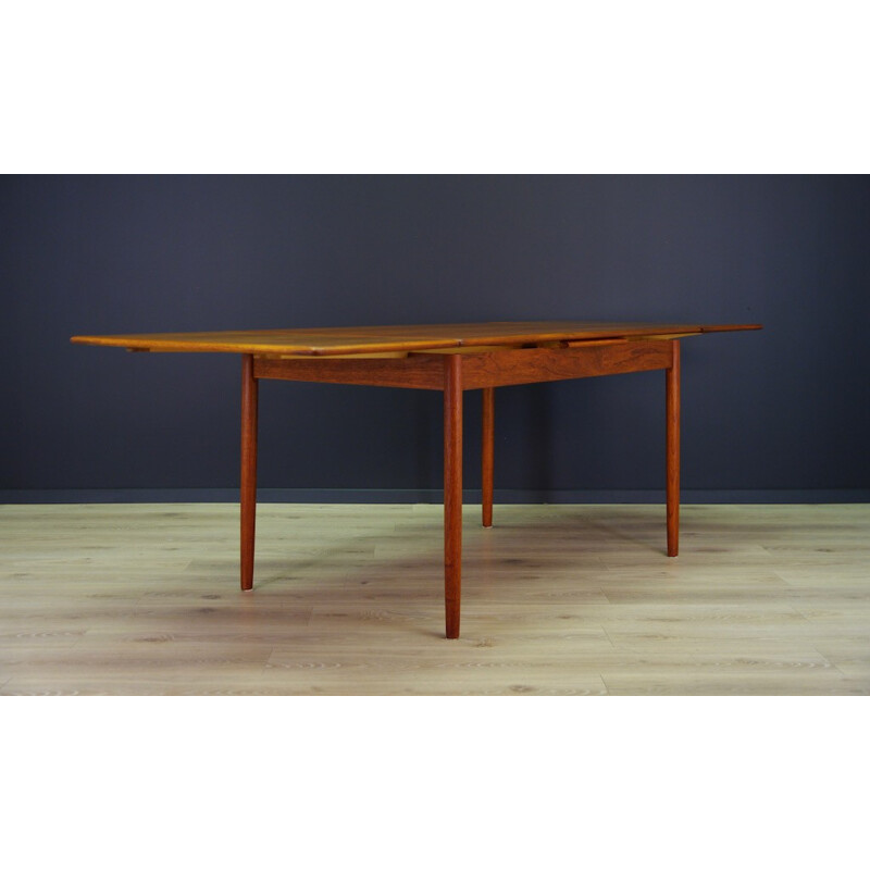 Scandinavian Vintage Teak Dining Table - 1960s