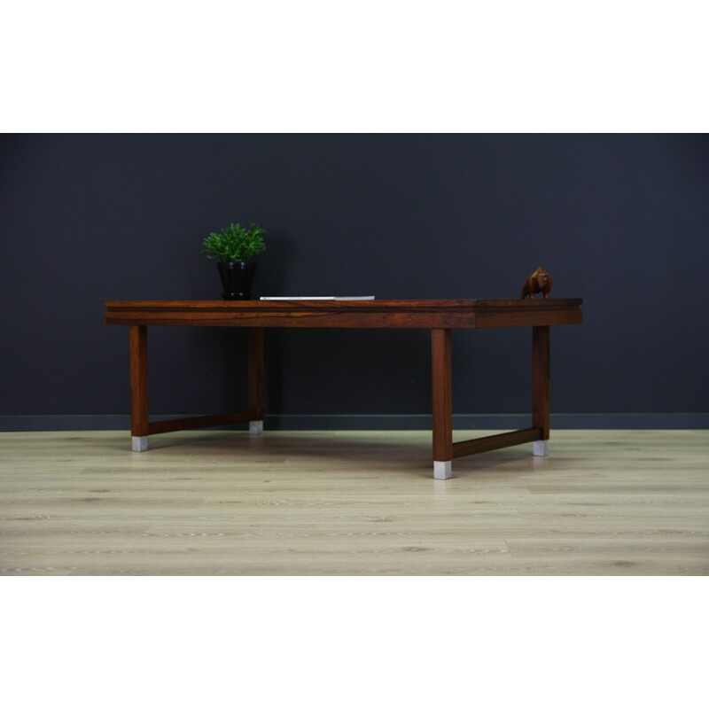 Table Basse scandinave en Palissandre par Kai Kristiansen - 1960