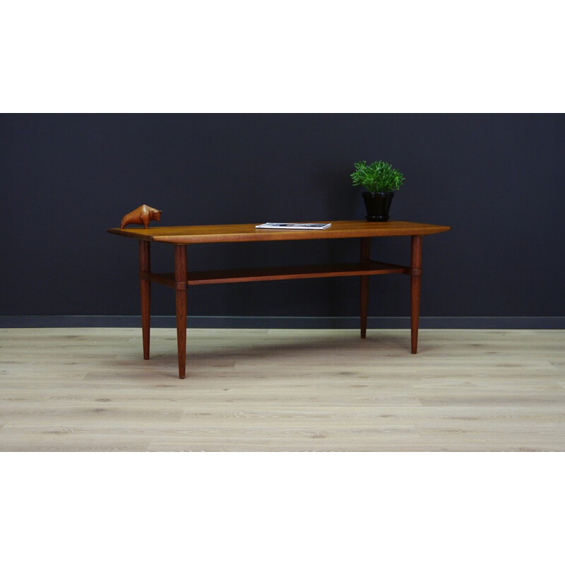 Scandinavian vintage Teak Coffee Table - 1960s