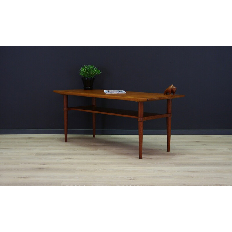 Scandinavian vintage Teak Coffee Table - 1960s