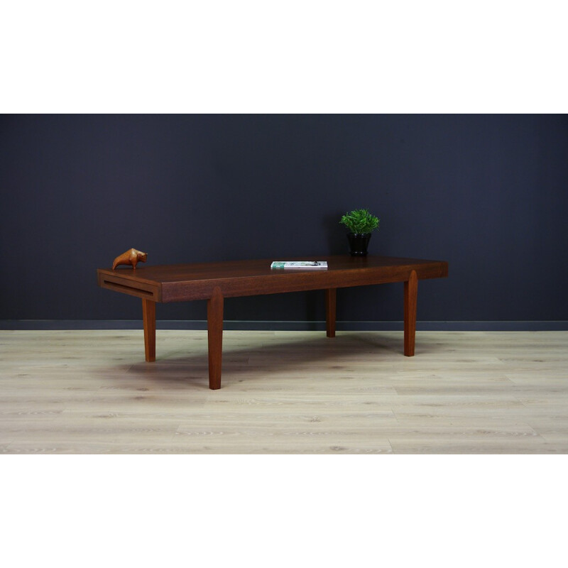 Scandinavian vintage Teak Coffee Table - 1960s