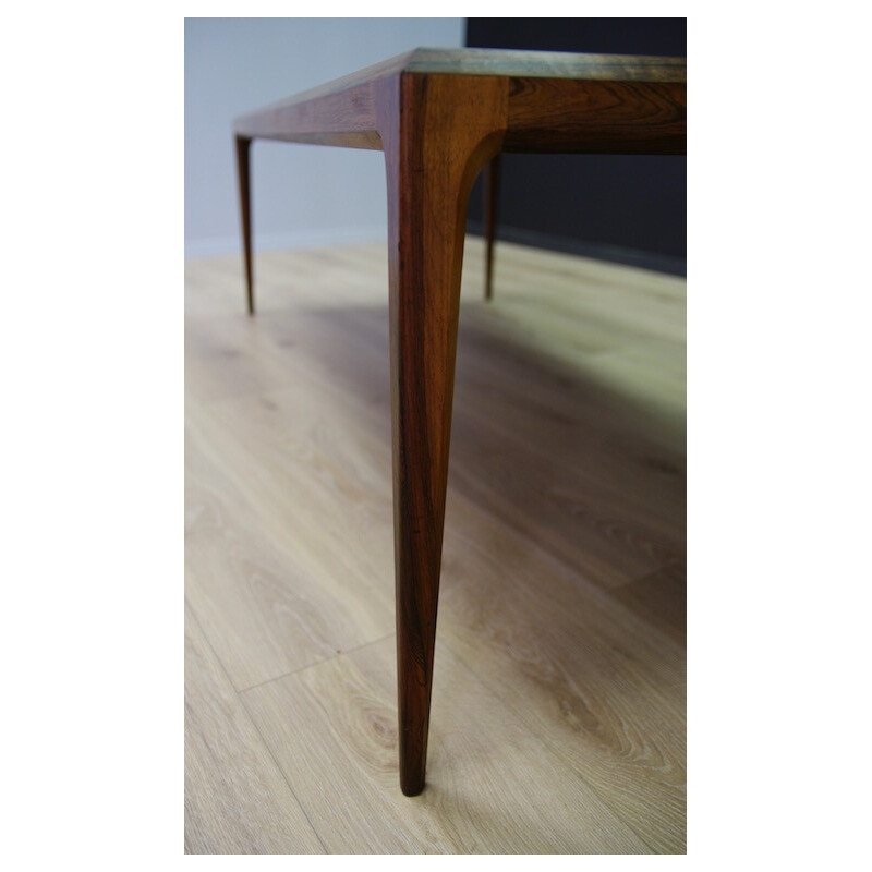 Danish Rosewood Coffee Table by Johannes Andersen for C.F.C. Silkeborg - 1960s