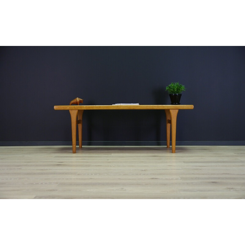 Danish Vintage Ash Coffee Table - 1960s