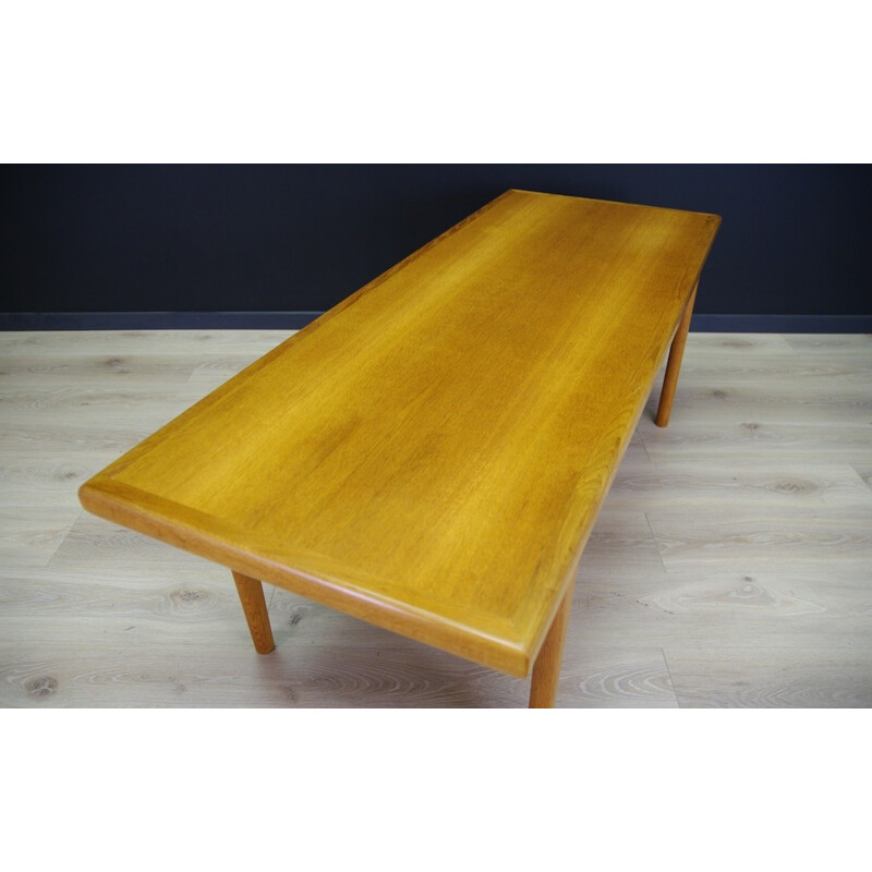 Danish Vintage Ash Coffee Table - 1960s