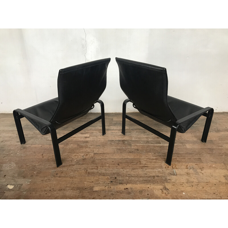 Pair of Lounge Chairs Golfo Dei Poeti by Jacques Toussaint & Patrizia Angeloni for Matteo Grassi - 1970s