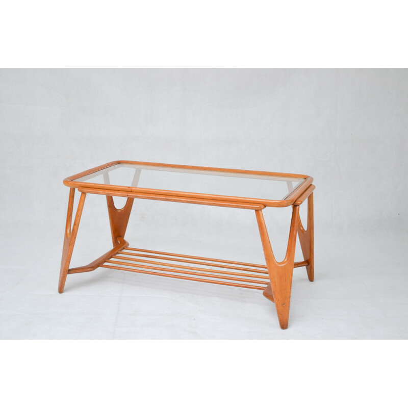 Vintage coffee table by Cesare Lacca for Cassina - 1950s