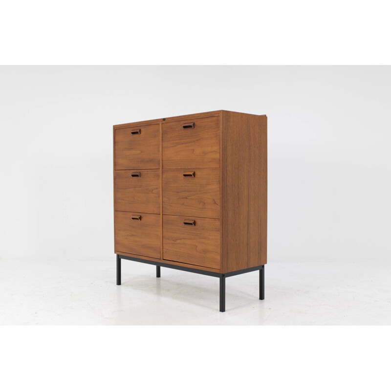 Vintage Restored Danish Chest of Drawers Teak - 1960s