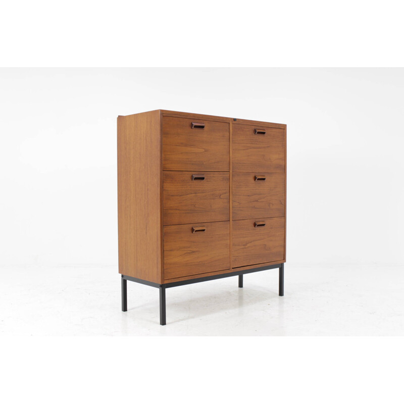 Vintage Restored Danish Chest of Drawers Teak - 1960s