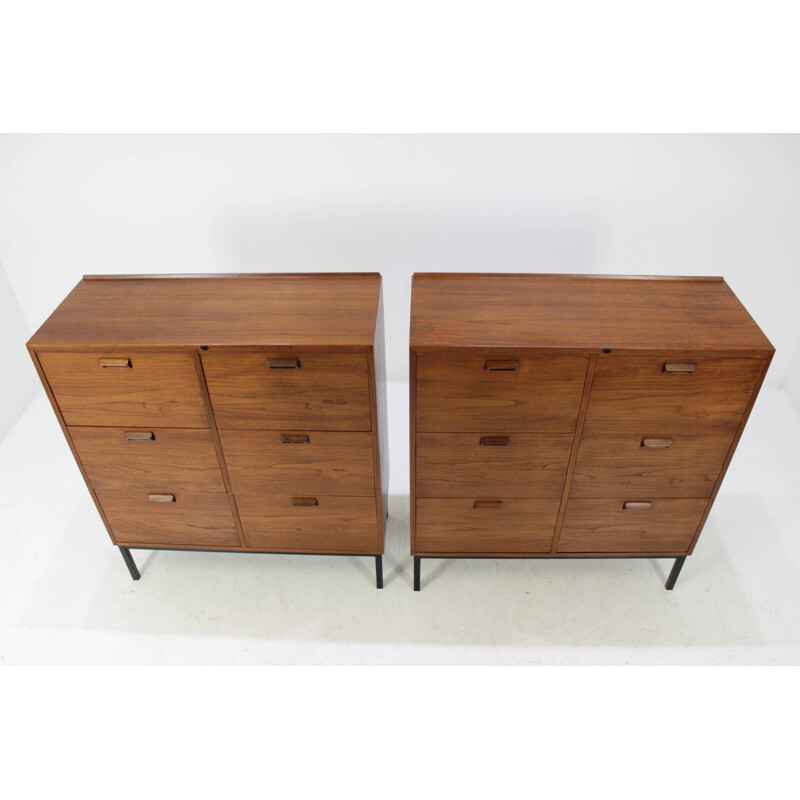 Vintage Restored Danish Chest of Drawers Teak - 1960s