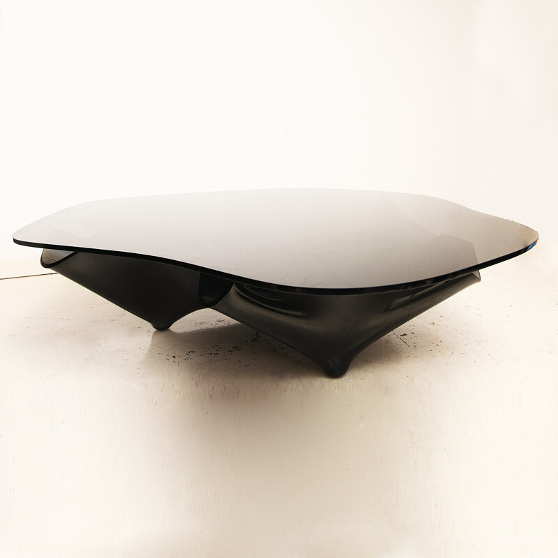 Vintage monumental  sculptural coffee Table by Laurel Fyfe, 1990s