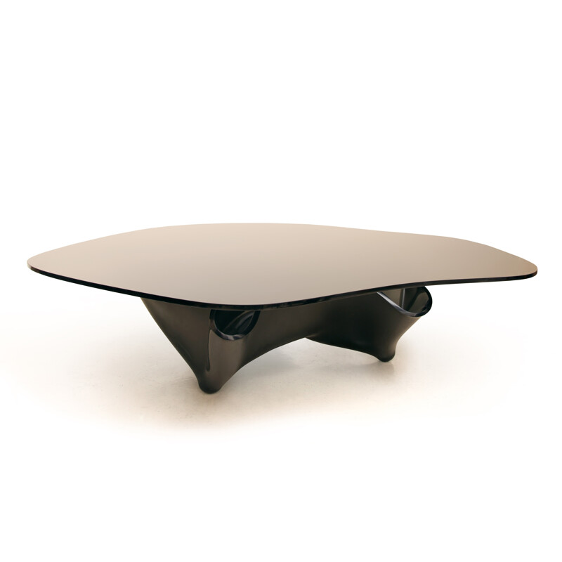 Vintage monumental  sculptural coffee Table by Laurel Fyfe, 1990s