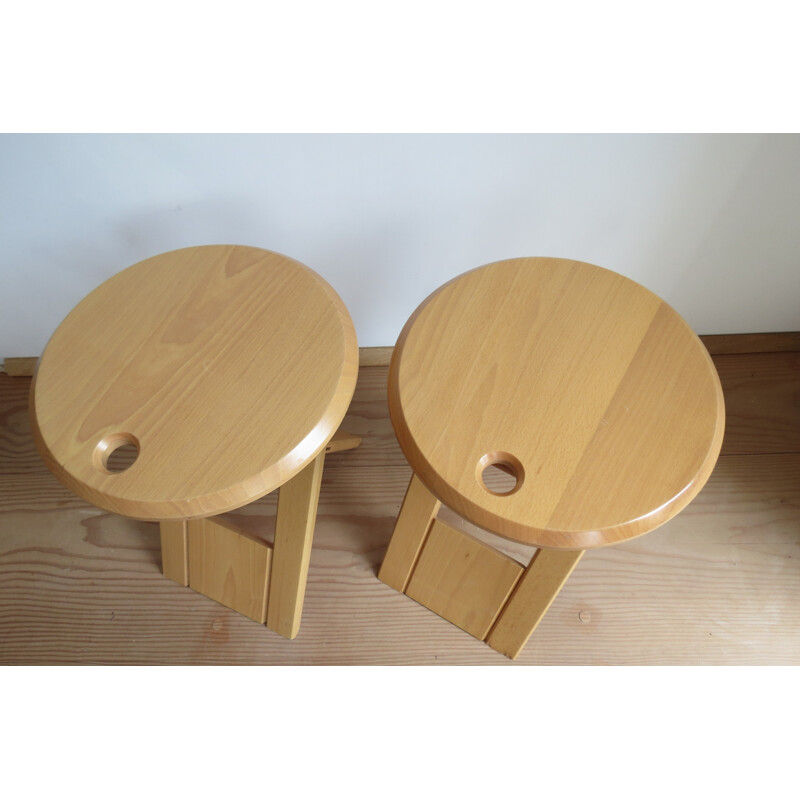 Pair of vintage "Suzy" stools produced by Princes Design Works - 1980s 