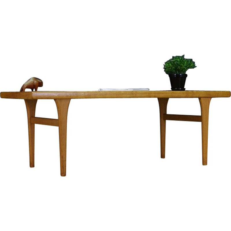 Danish Vintage Ash Coffee Table - 1960s