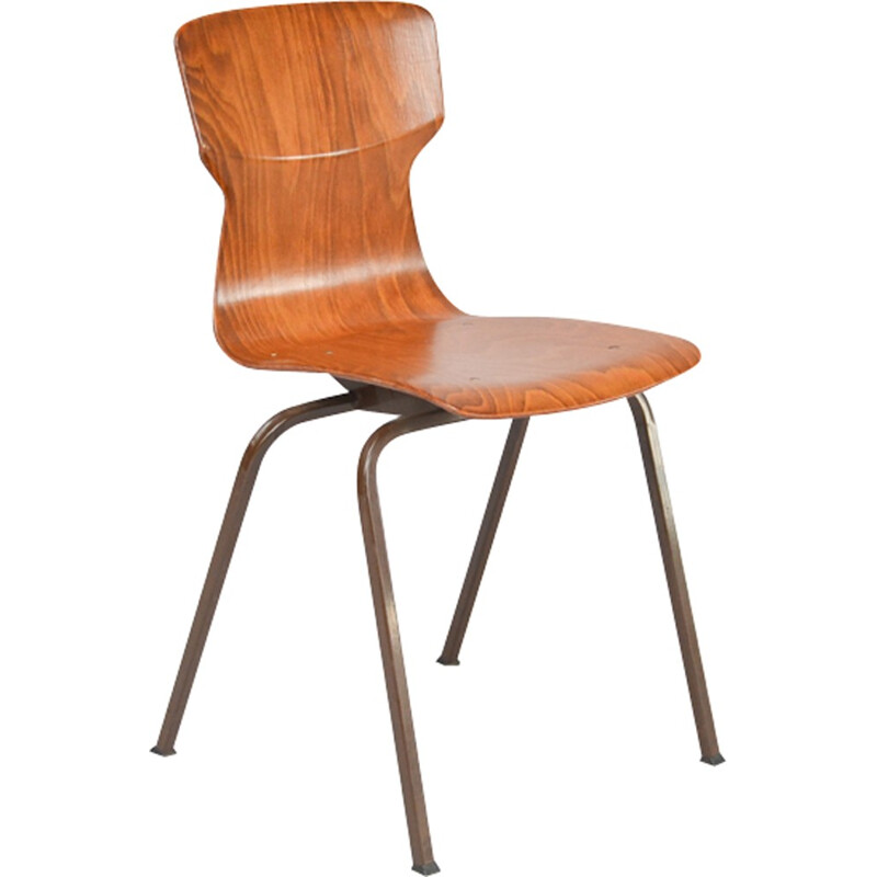 Vintage chair "Eromes E05" in Pagholz - 1960s