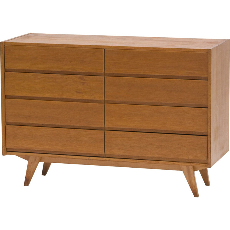 Vintage Czech Chest Of Drawers by Interier Praha - 1950s