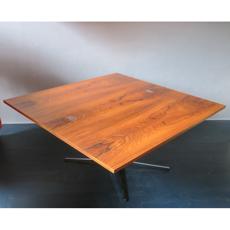 Table à repas vintage en palissandre par Wilhelm Renz - 1960