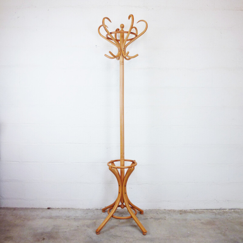 Vintage Wooden coat rack - 1970s