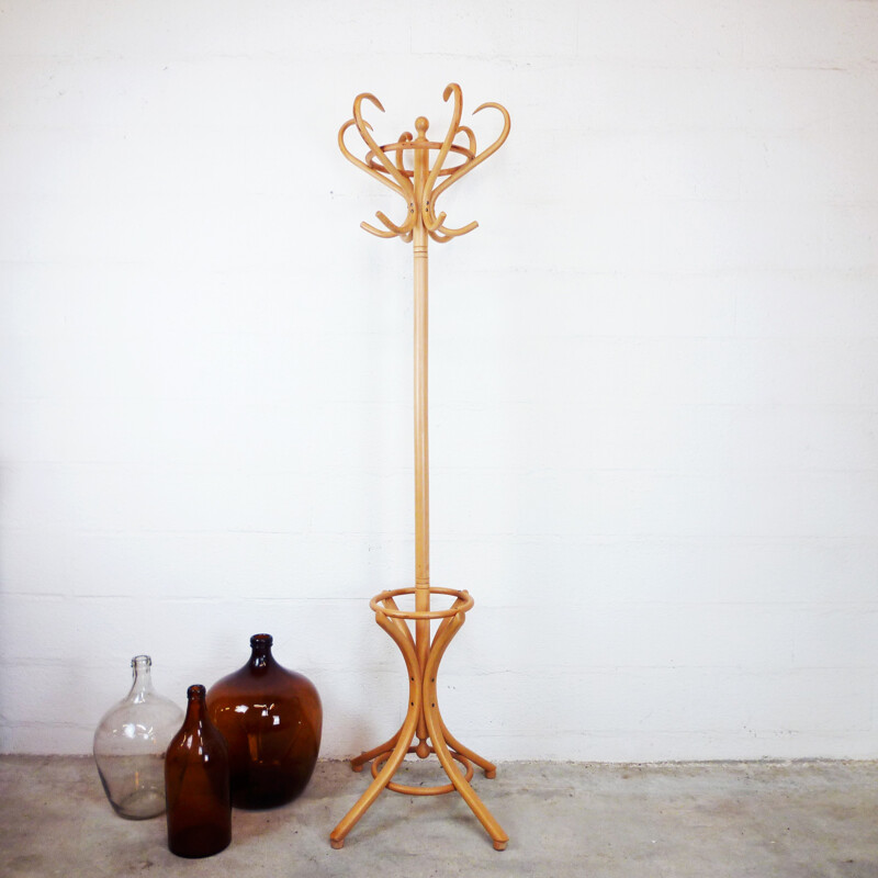 Vintage Wooden coat rack - 1970s