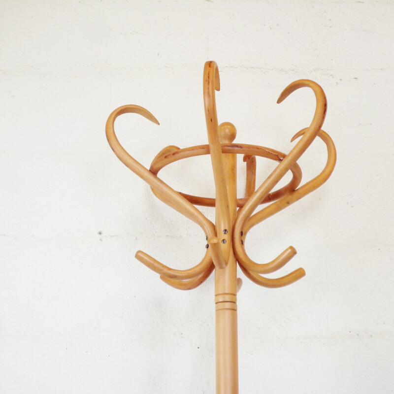 Vintage Wooden coat rack - 1970s