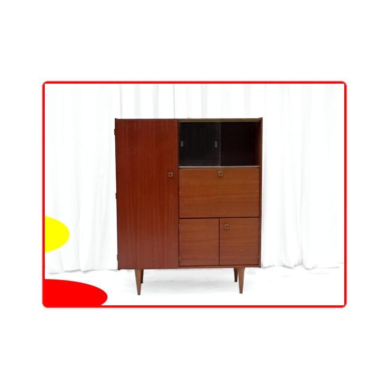 Vintage secretary cabinet - 1960s