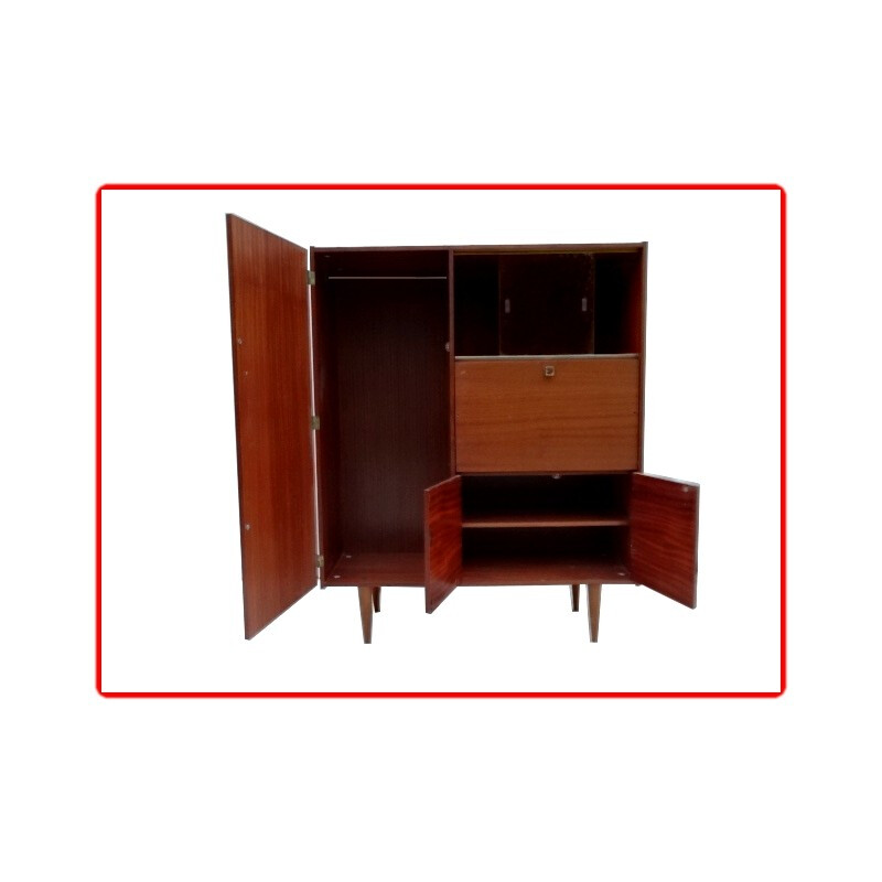 Armoire secrétaire Vintage - 1960