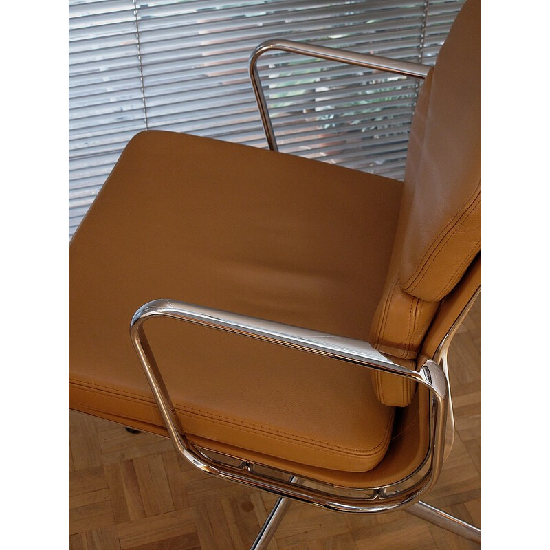 Charles & Ray Eames EA208 Soft Pad Chair For Vitra - 1960s