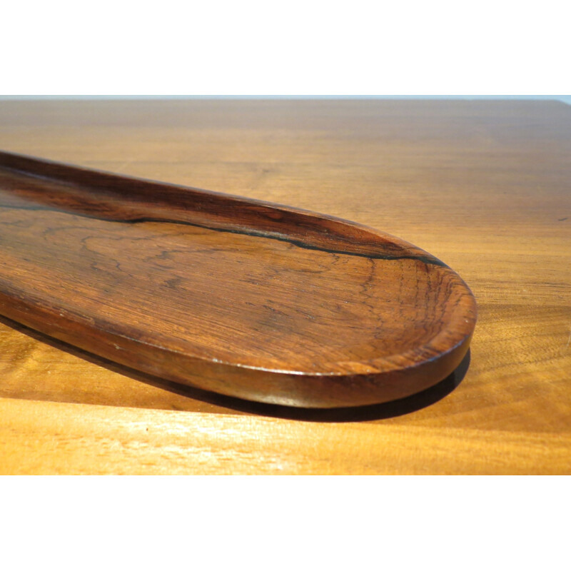 Vintage Finnish Rosewood tray - 1960s