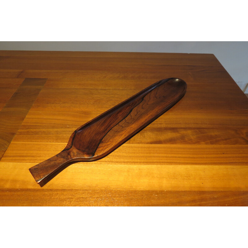 Vintage Finnish Rosewood tray - 1960s
