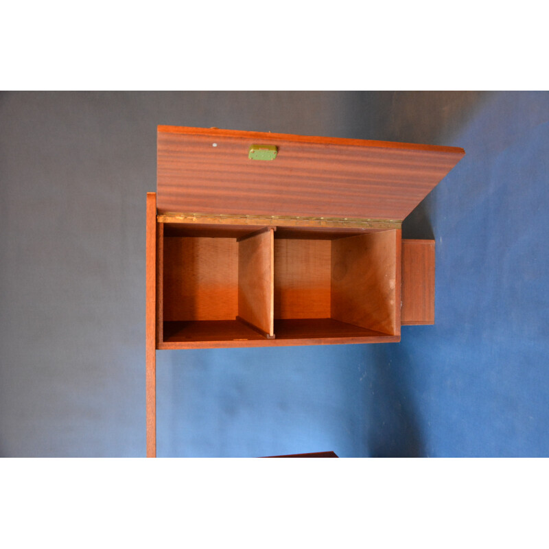 Vintage French Wood Desk - 1960s